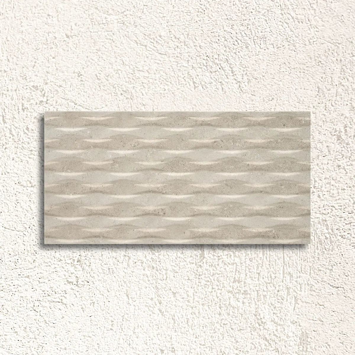 Flax Cream Light LZ Decor 30 x 60cm matt ceramic decorative tile face