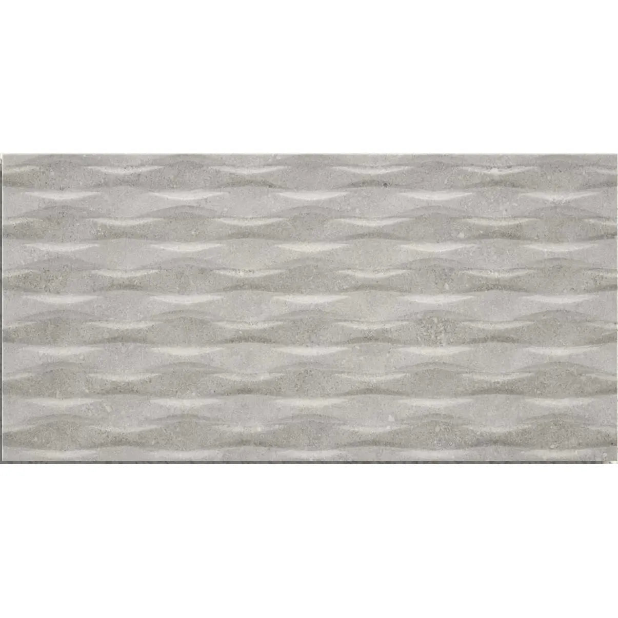 Flax Grey Light LZ Decor 30 x 60cm matt ceramic decorative tile face