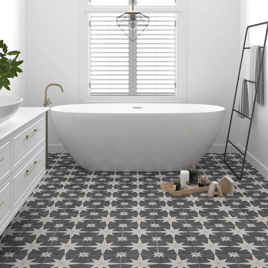 Star Lava 20 x 20cm Porcelain Tile - alternate view