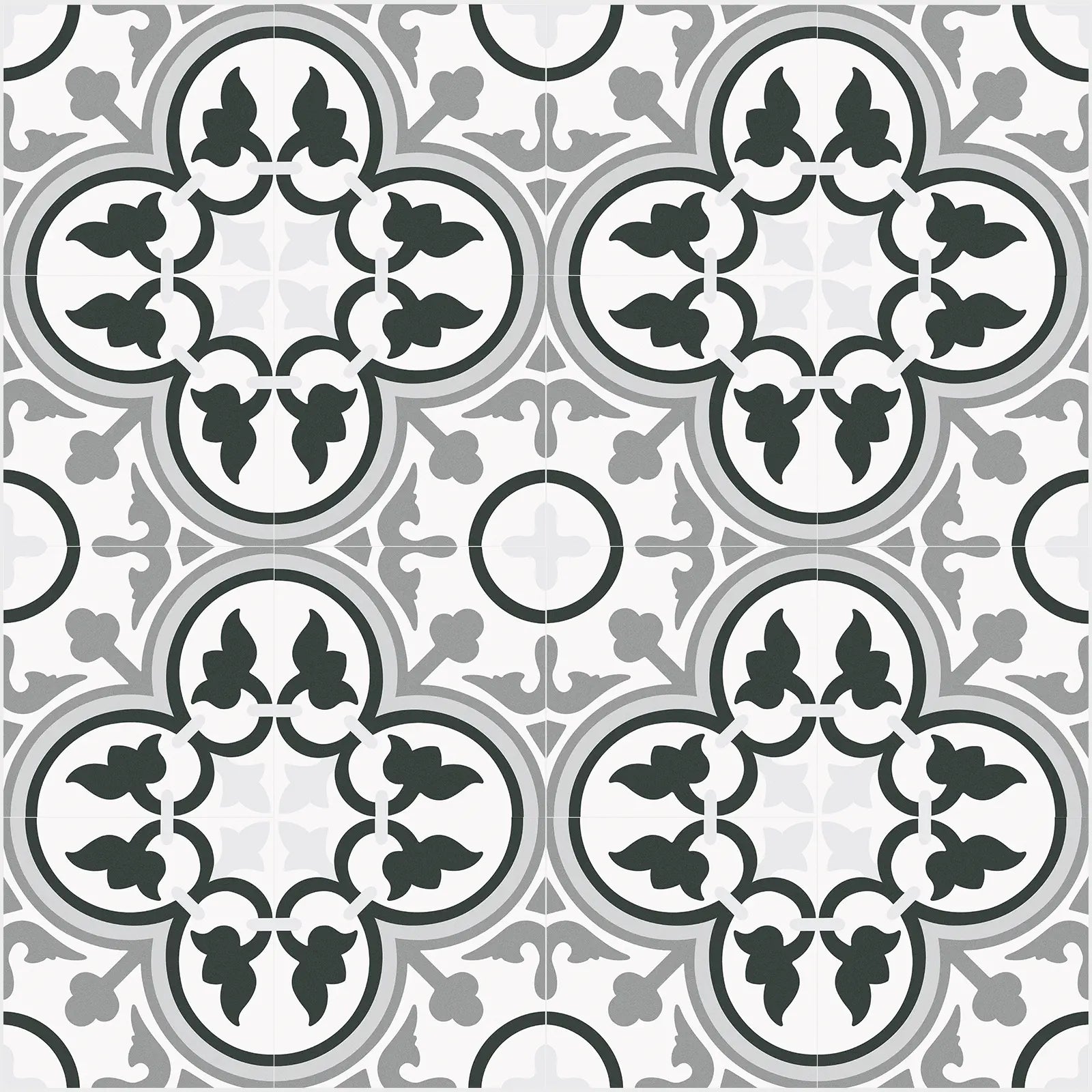Barcelona Classic Pattern 25 x 25cm patterned porcelain tile design