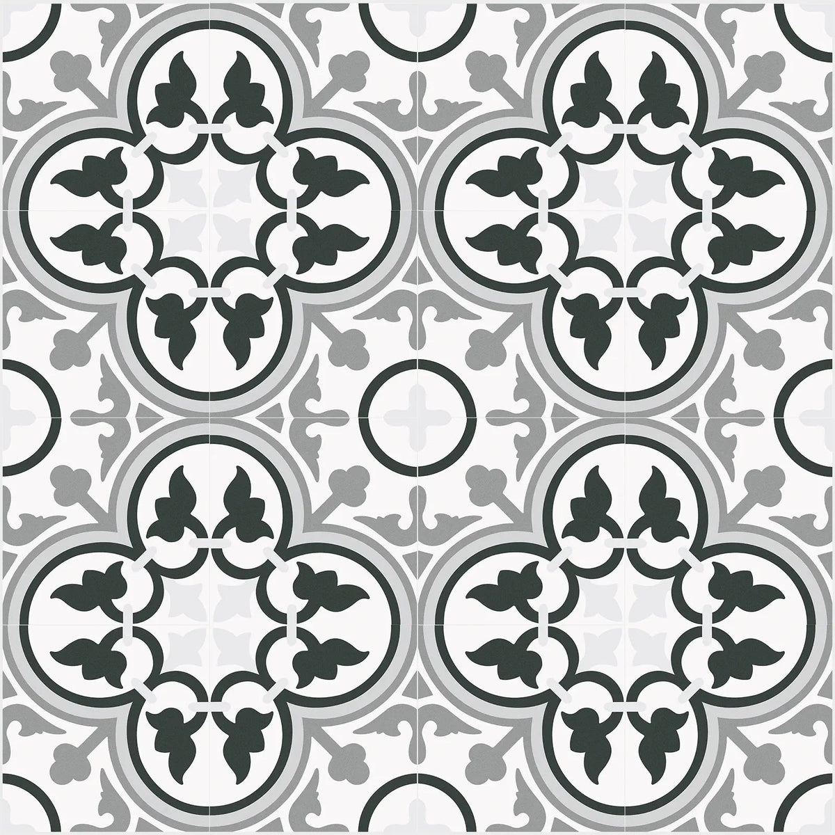 Barcelona Classic Pattern 25 x 25cm patterned porcelain tile design