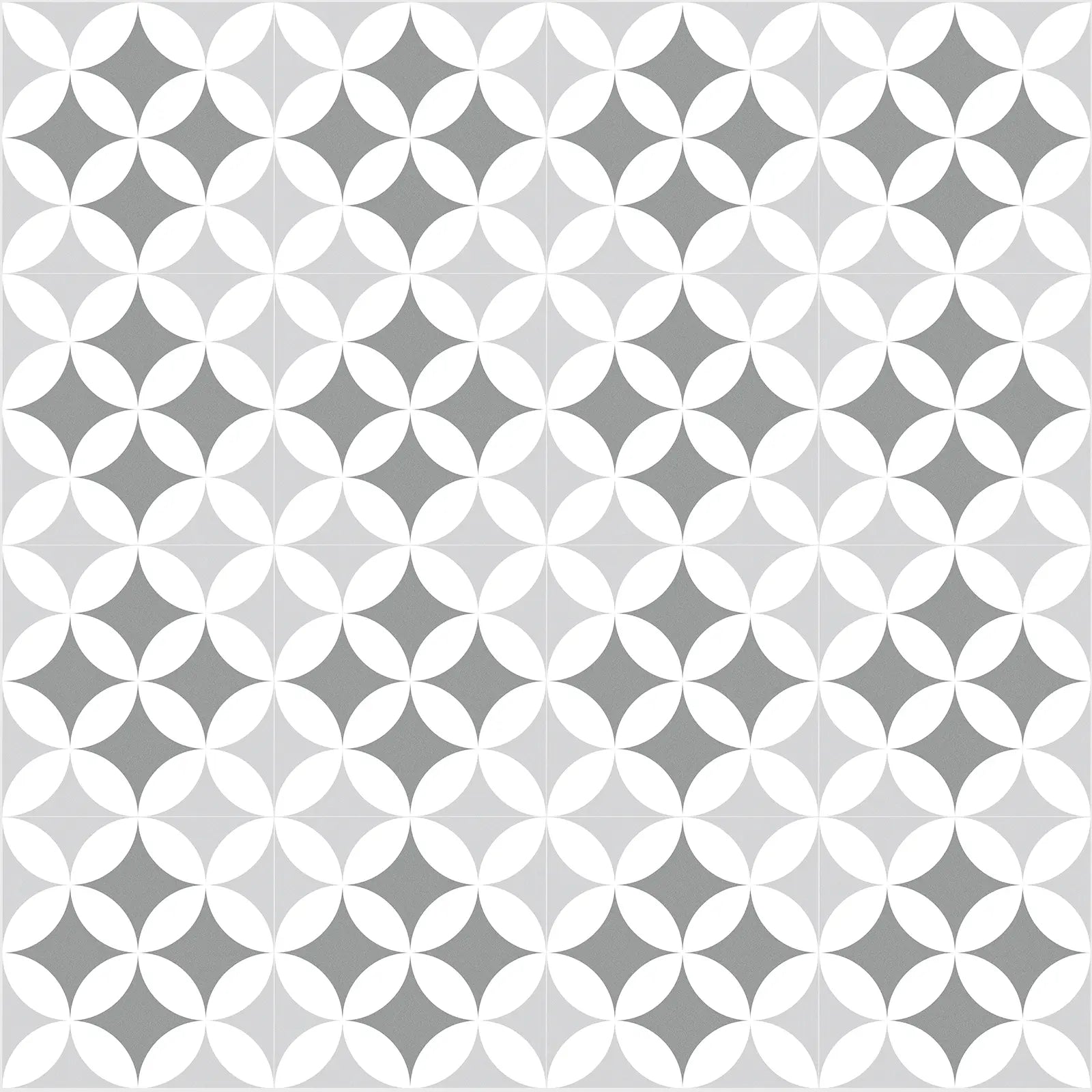Barcelona Triumph Pattern 25 x 25cm porcelain tile pattern layout