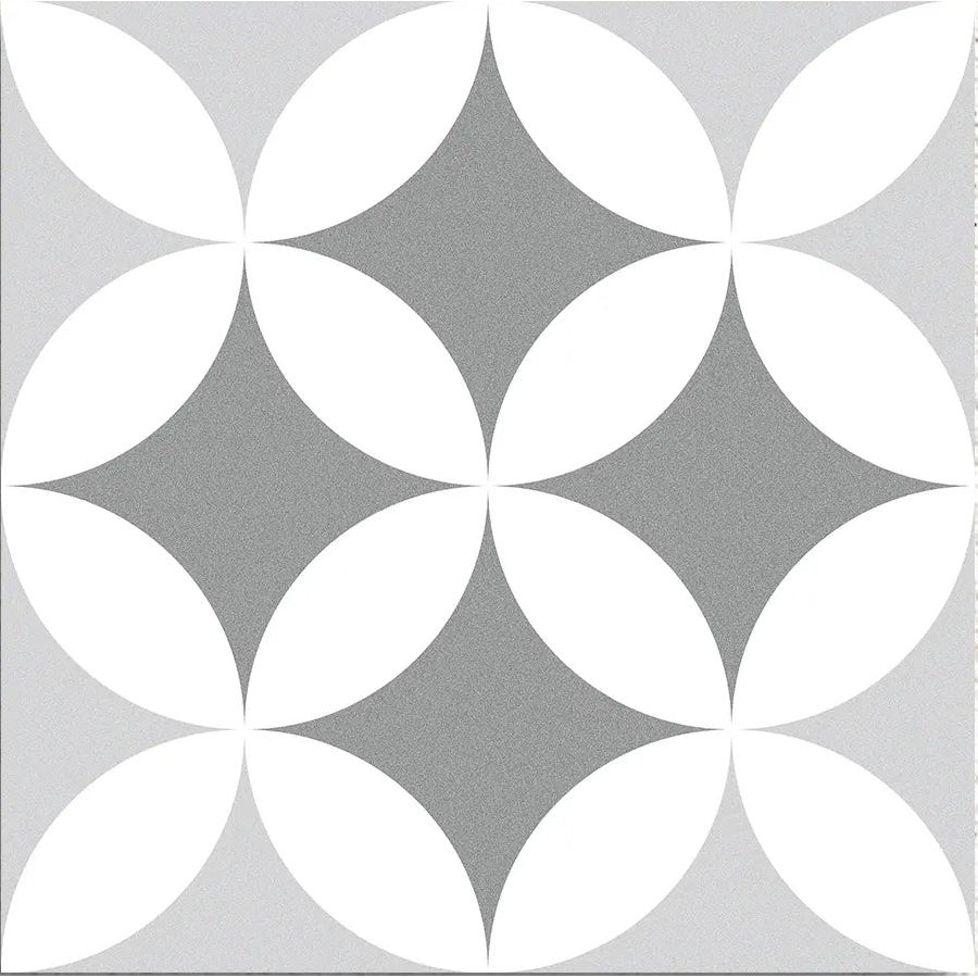 Barcelona Triumph Pattern 25 x 25cm glazed porcelain decorative tile face