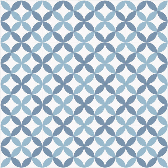 Barcelona Arch Pattern 25 x 25cm Porcelain Tile - alternate view
