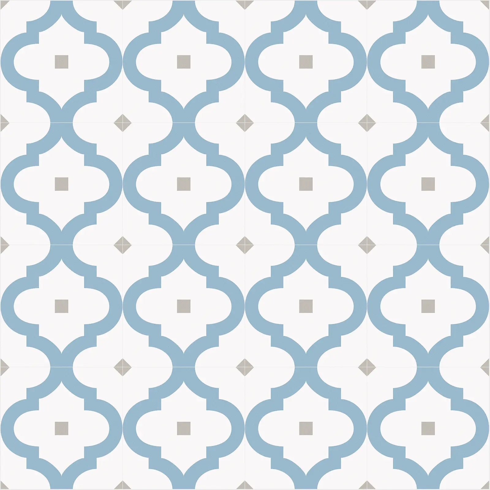 Barcelona Greco Pattern 25 x 25cm patterned porcelain tile design