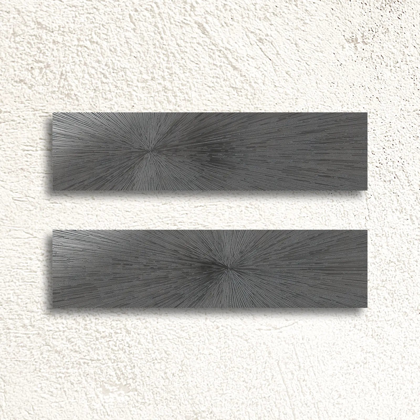Ionic Steel Impact Décor 30 x 120cm decorative porcelain tile face