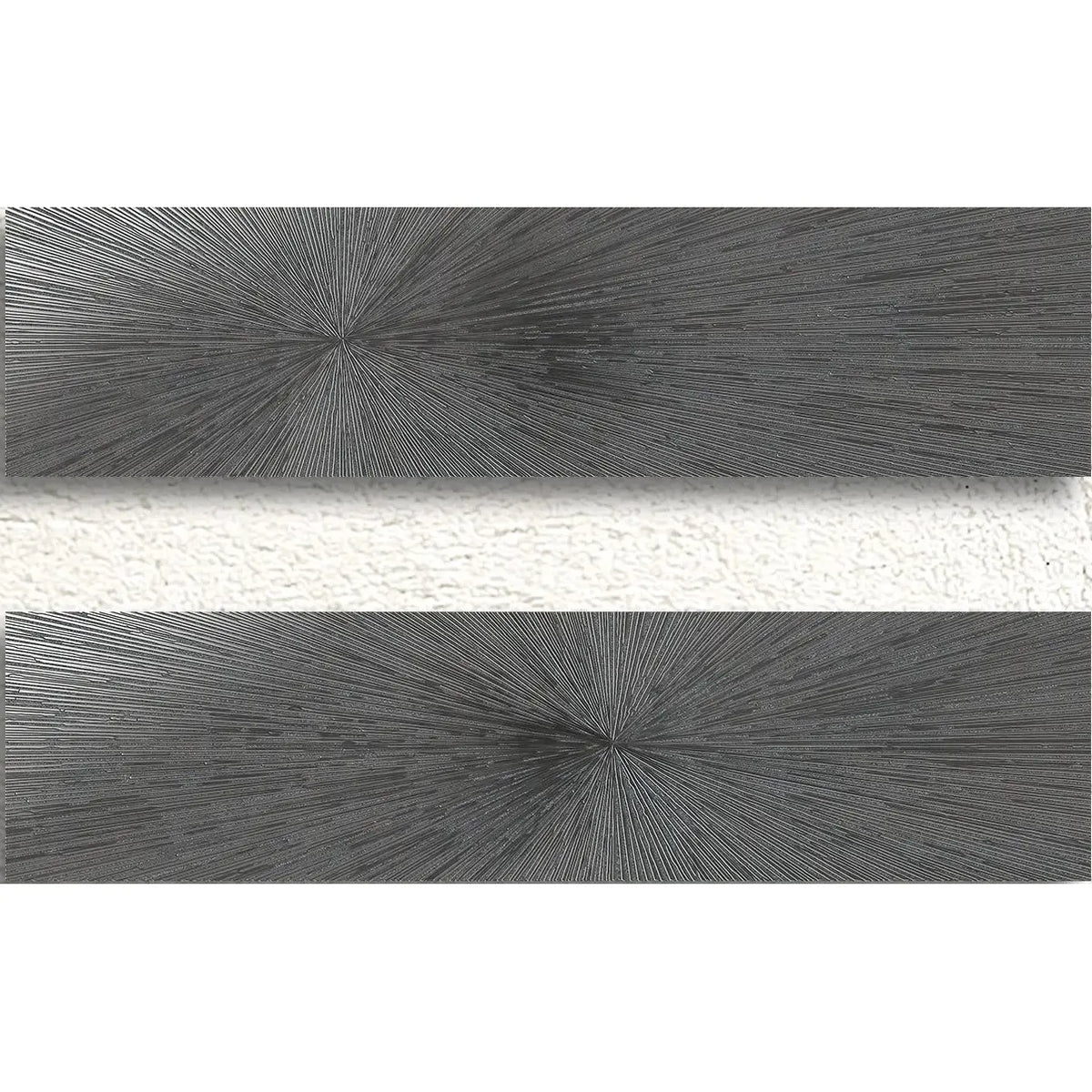 Ionic Steel Impact Décor 30 x 120cm decorative porcelain tile face