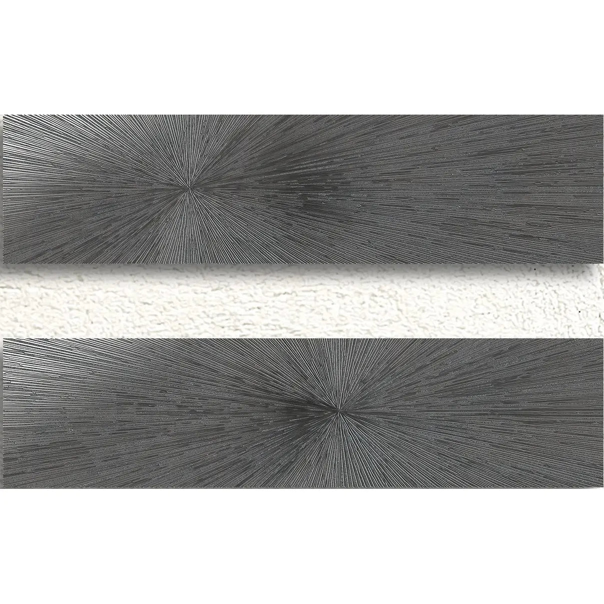 Ionic Steel Impact Décor 30 x 120cm decorative porcelain tile face