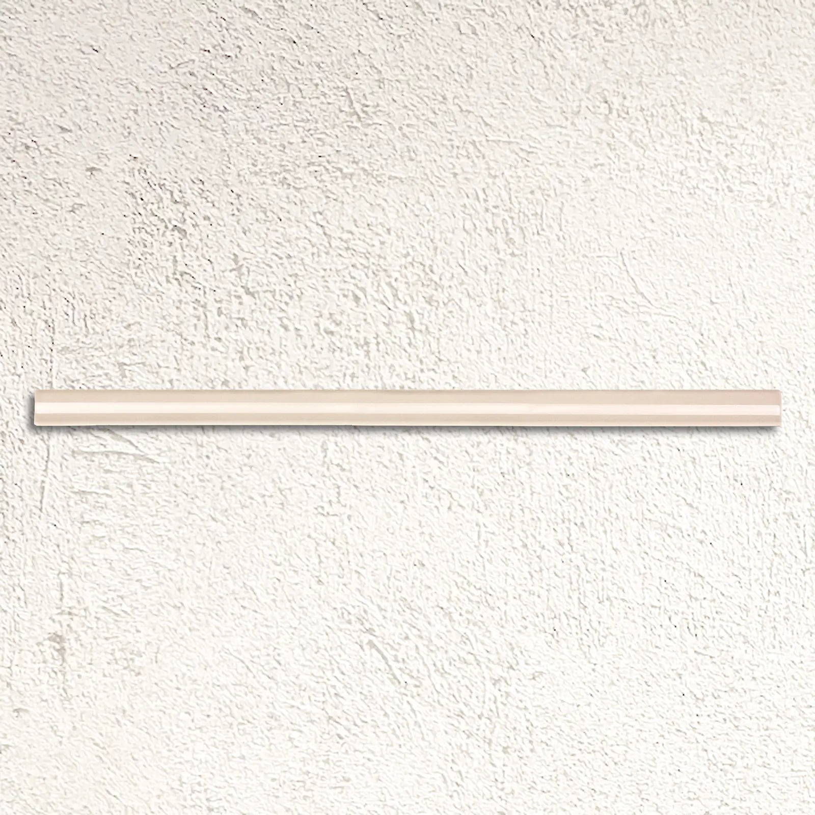 Aria Brown Gloss Quarter Round 1.5 x 30cm gloss ceramic trim face