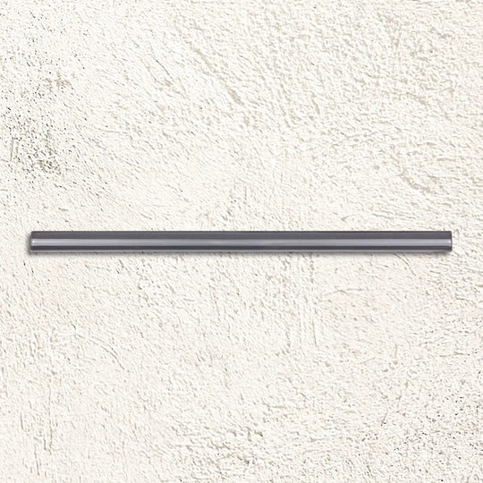 Aria Black Gloss Quarter Round 1.5 x 30cm Ceramic Tile