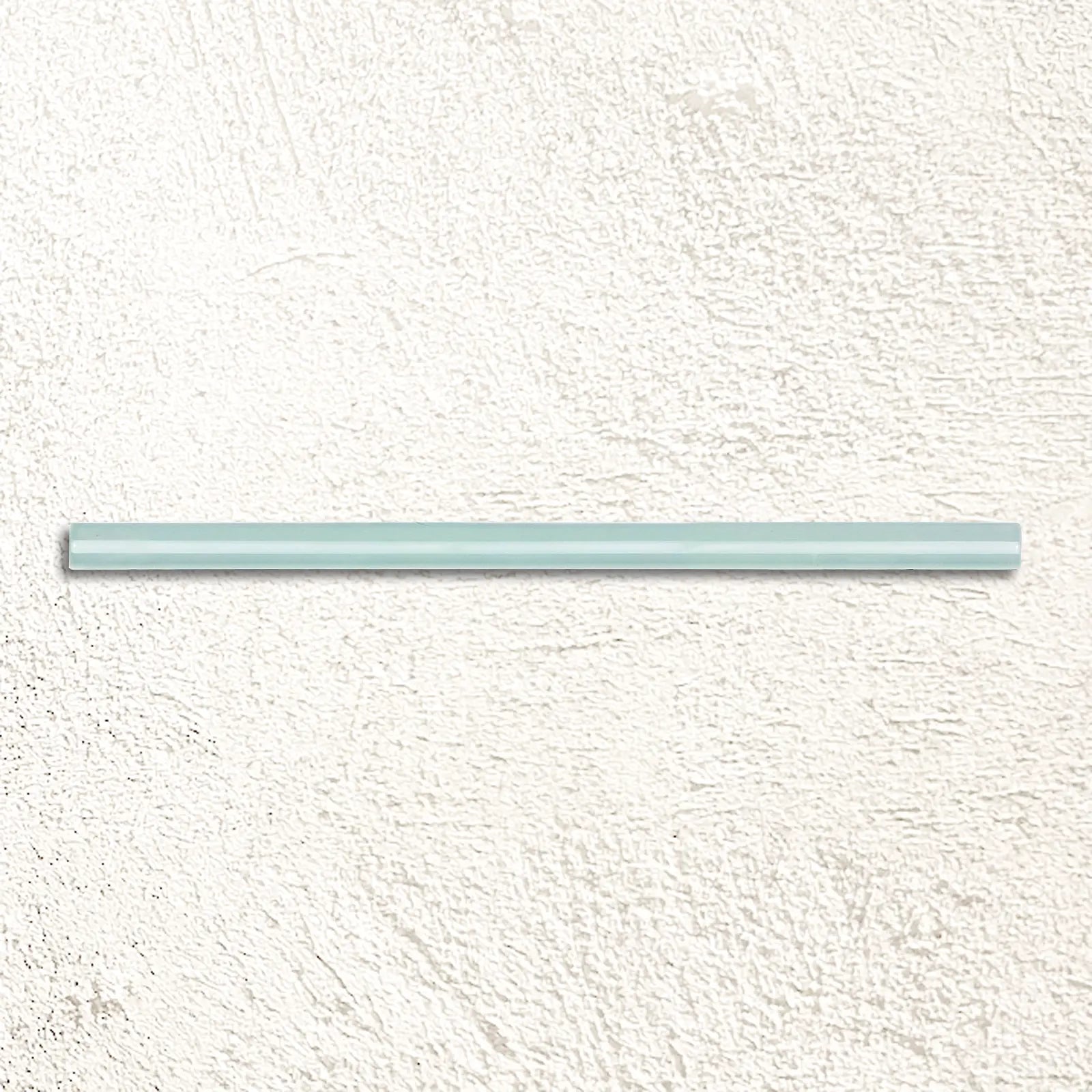 Aria Green Gloss Quarter Round 1.5 x 30cm gloss ceramic trim face