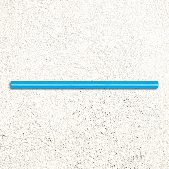Aria Blue Gloss Quarter Round 1.5 x 30cm Ceramic Tile