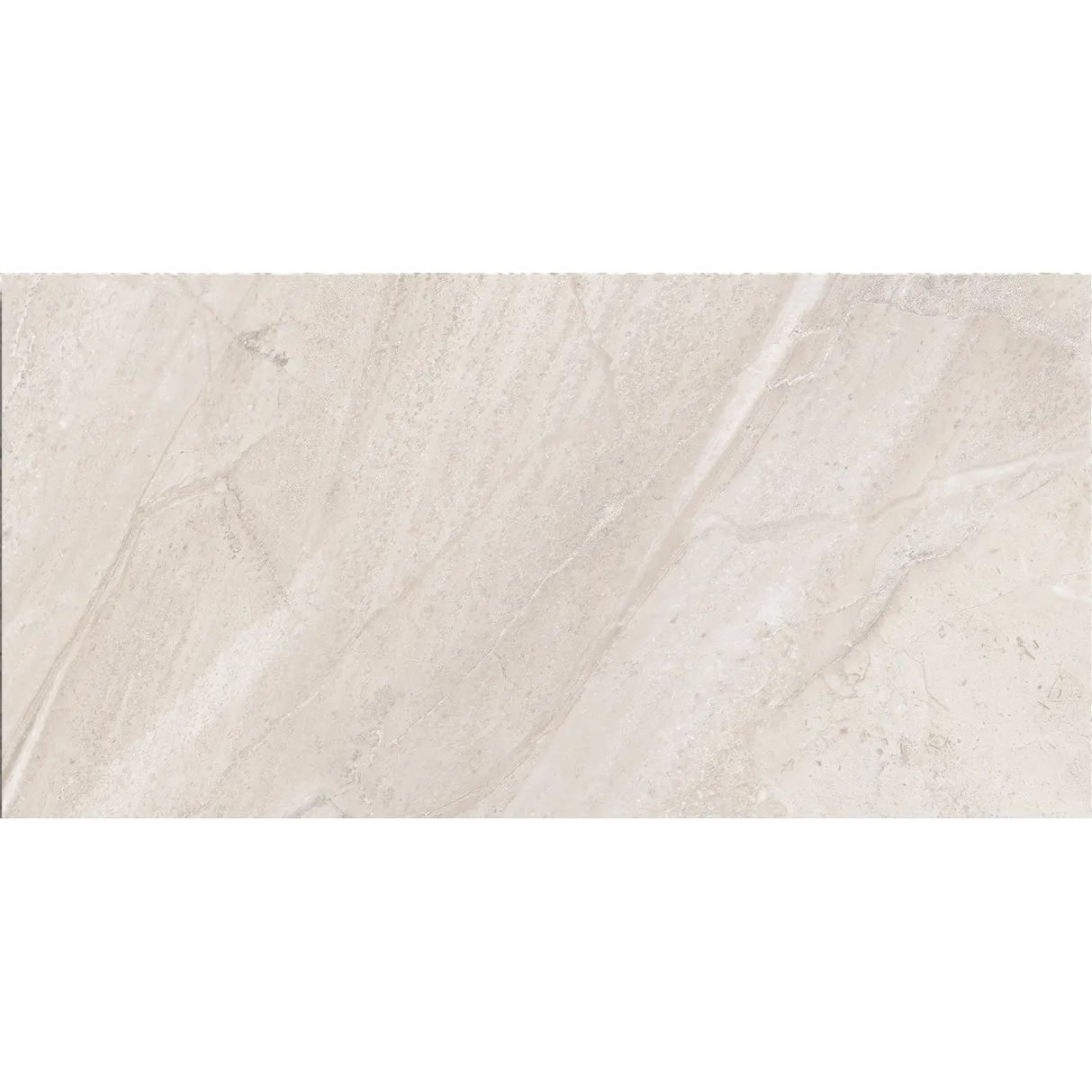 Arianne Almond 30 x 60cm glazed ceramic marble effect tile face
