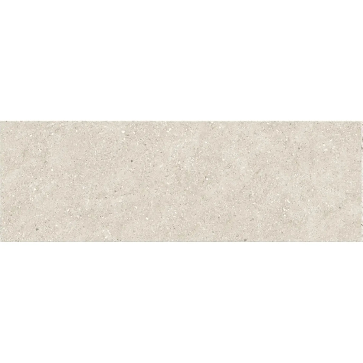 Granite Cream 30 x 90cm glazed ceramic concrete effect tile face