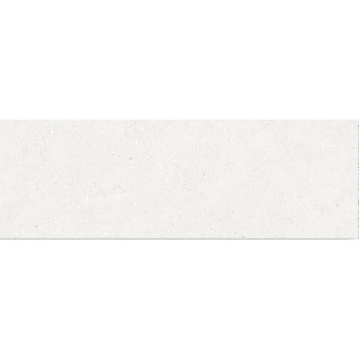 Granite White 30 x 90cm glazed ceramic stone effect tile face