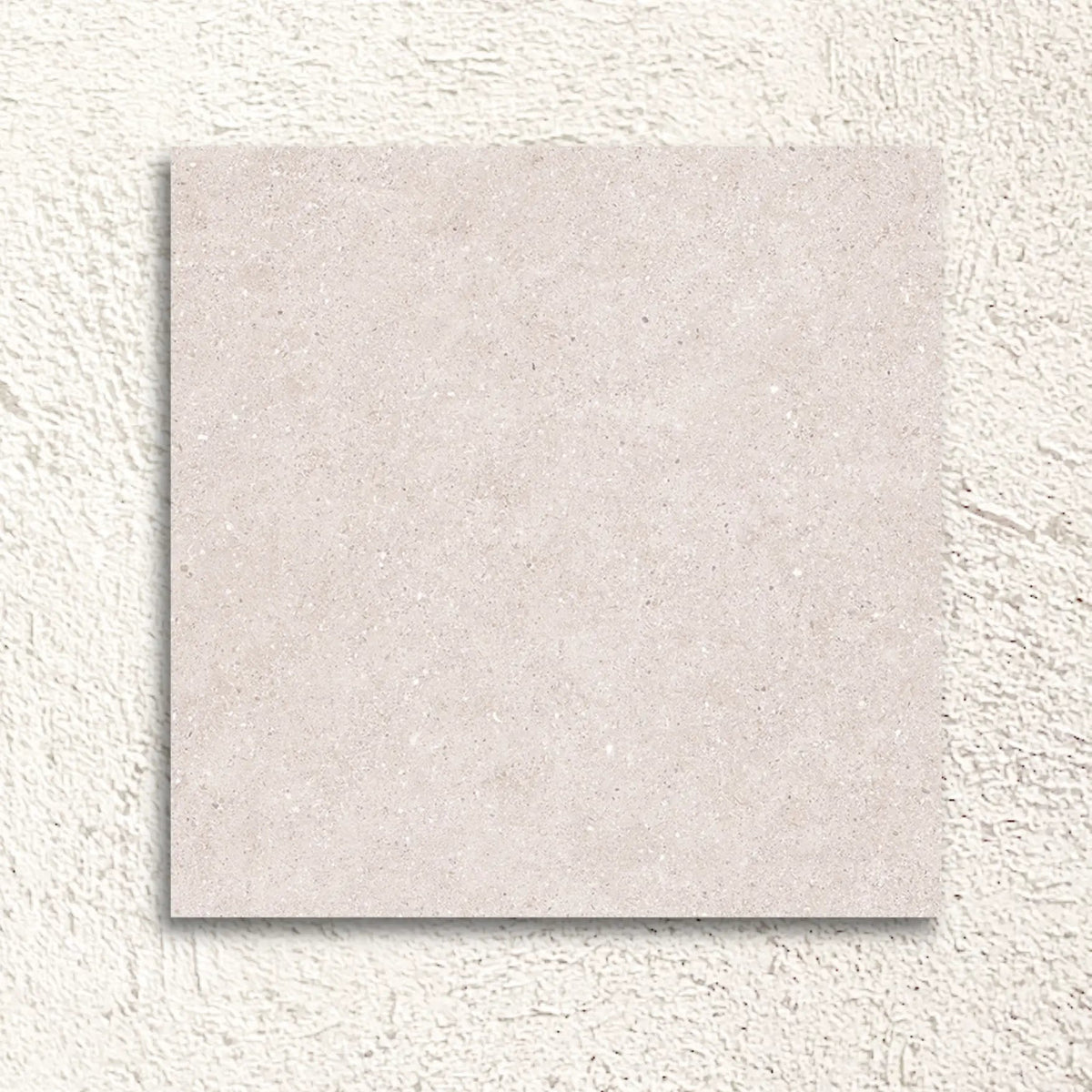 Granite Cream 60 x 60cm glazed porcelain concrete effect tile face