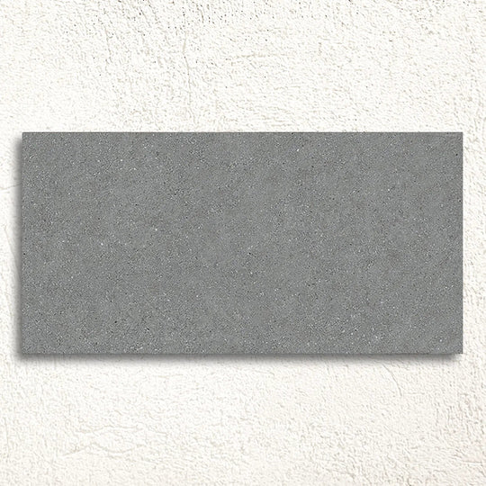 Granite Anthracite Anti-Slip 60 x 120cm glazed porcelain stone effect tile face