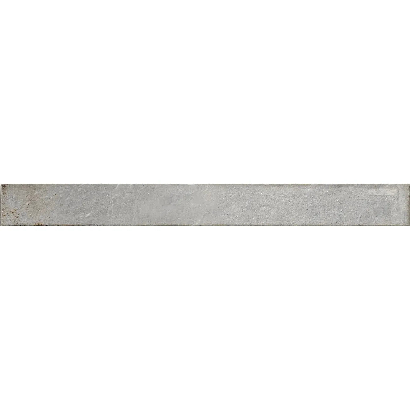 Genesi Pearl Brillo 4.8 x 45cm pearl grey gloss glazed porcelain brick tile face