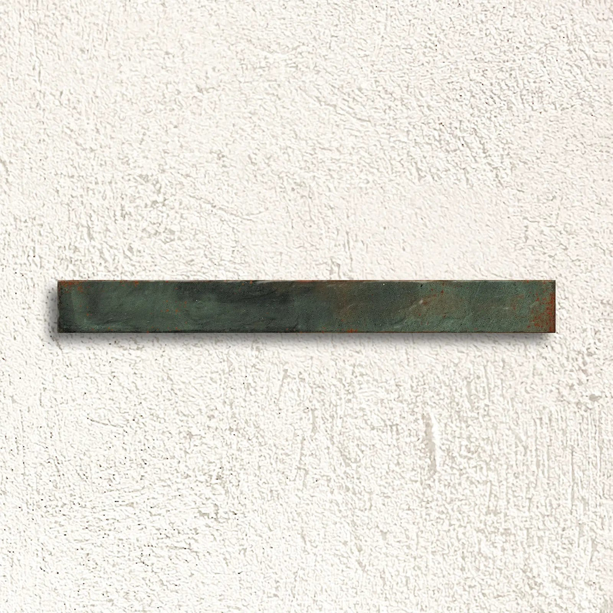 Genesi Green Brillo 4.8 x 45cm green gloss glazed porcelain brick tile face