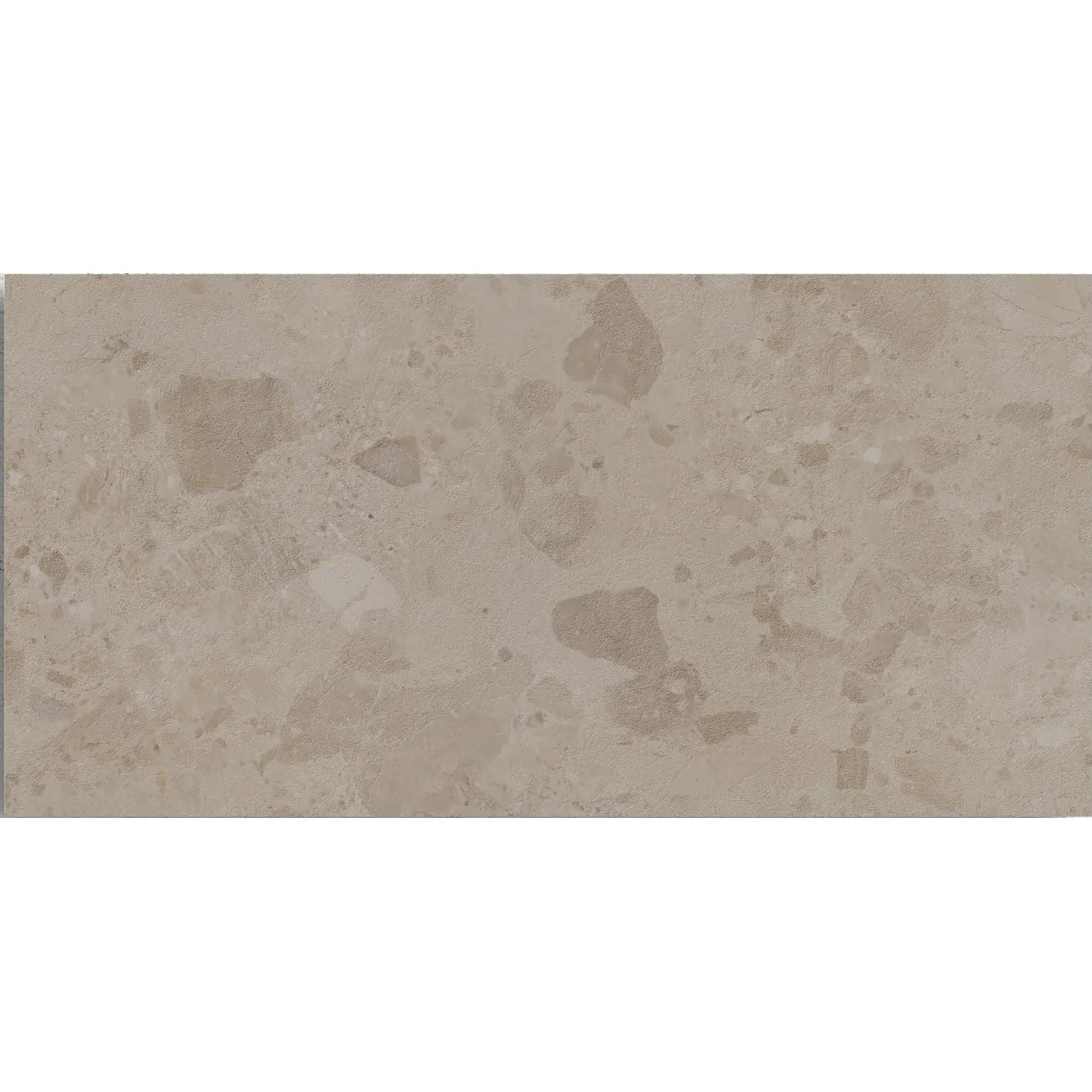 Bord Sand matt porcelain stone-effect tile 60 x 120cm face detail