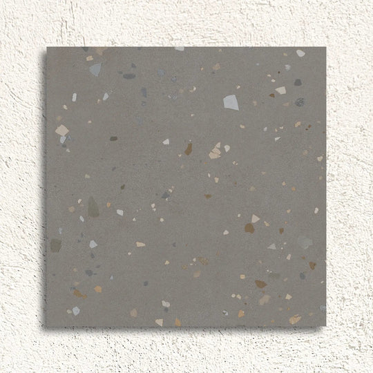 Happy Joy Grey 60 x 60cm Porcelain Tile - alternate view