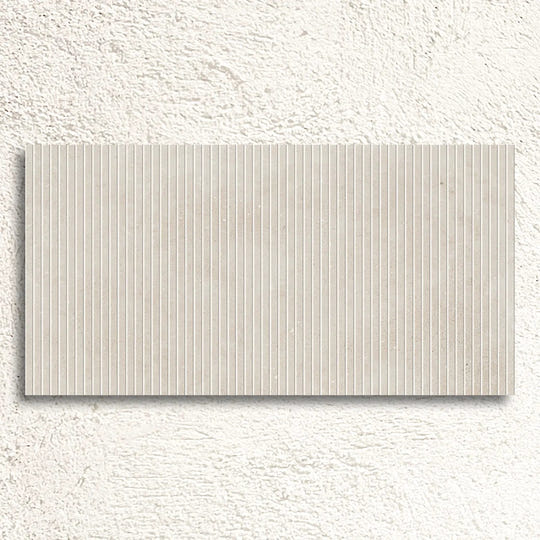 Mixtone White Décor 60 x 120cm Porcelain Tile - alternate view