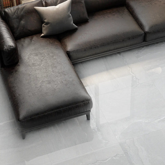 Whitehall Blanco Gloss 90 x 90cm Porcelain Tile - alternate view