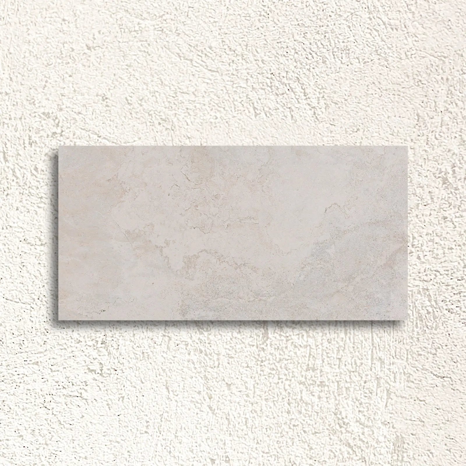 Erding Pearl 45 x 90cm porcelain stone effect tile face