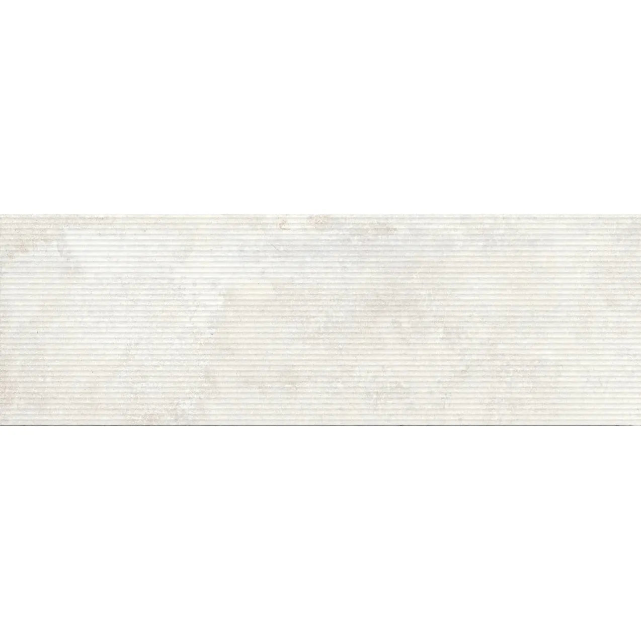 Mayfair Bone Décor 30 x 90cm glazed ceramic relief wall tile