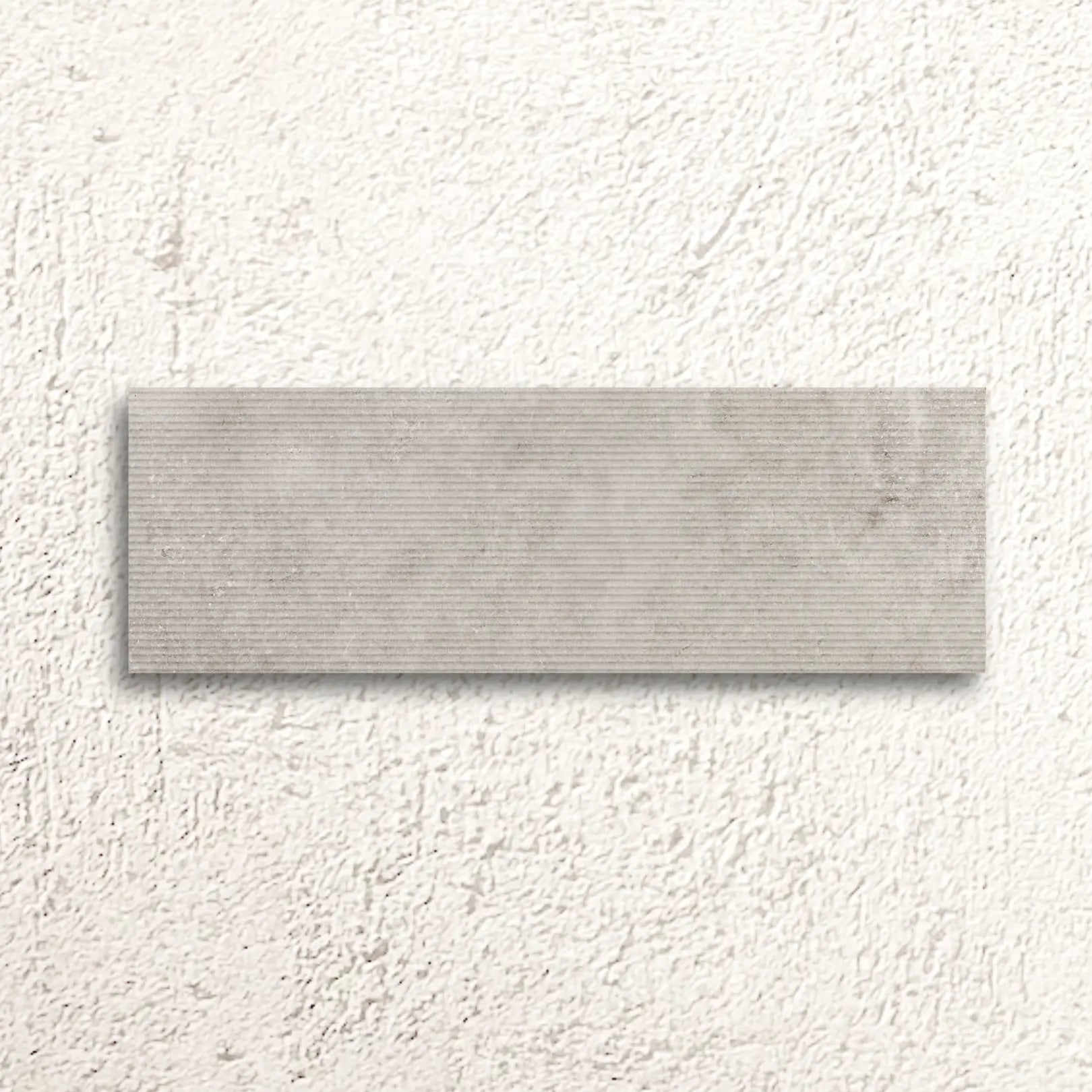 Mayfair Ash Décor 30 x 90cm glazed ceramic relief wall tile face