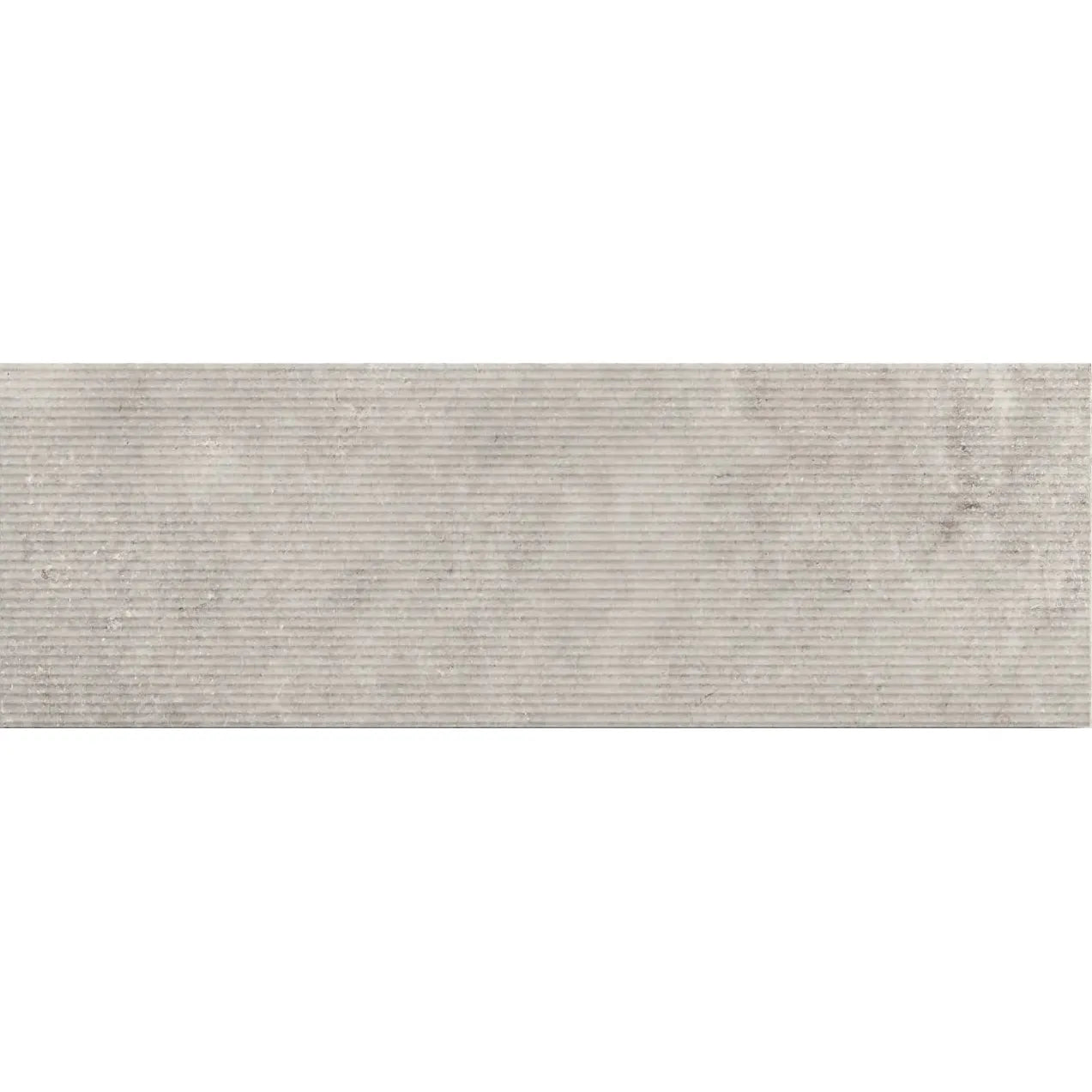 Mayfair Ash Décor 30 x 90cm glazed ceramic relief wall tile face