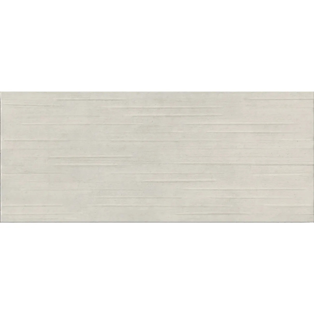 Hannover Grey Relieve Décor 25 x 60cm matt textured ceramic wall tile face