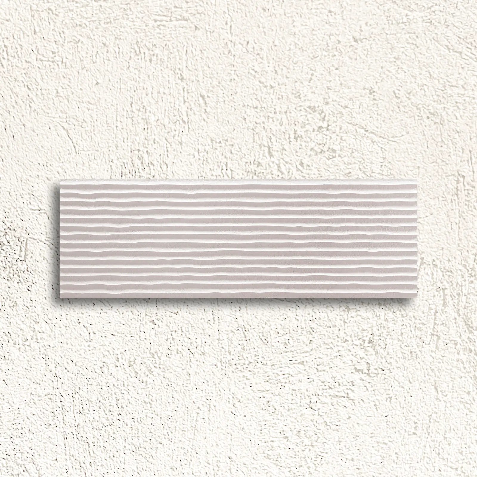 Light Stone Score White 30 x 90cm ceramic stone effect tile face