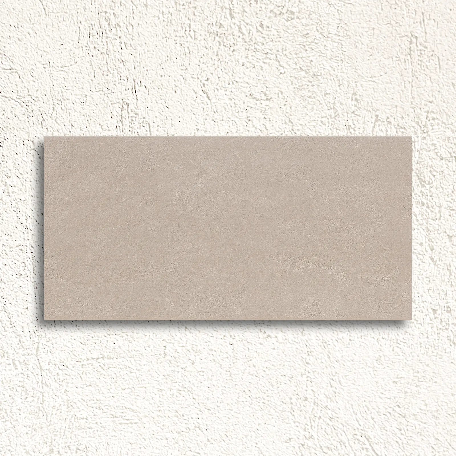 Wave Tortora 30 x 60cm glazed ceramic concrete effect tile face