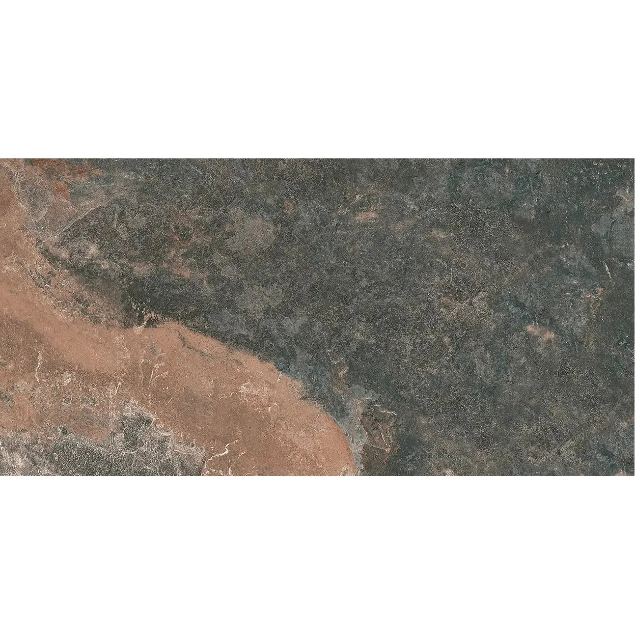 Cove Anthracite 30 x 60cm porcelain stone-effect tile face
