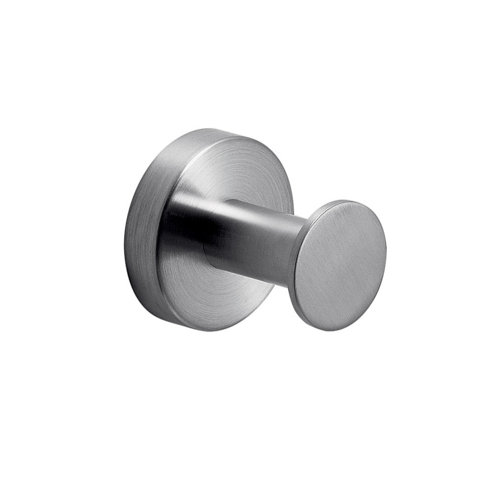 G Pro Robe Hook in Brushed Stainless Steel - Origins Living