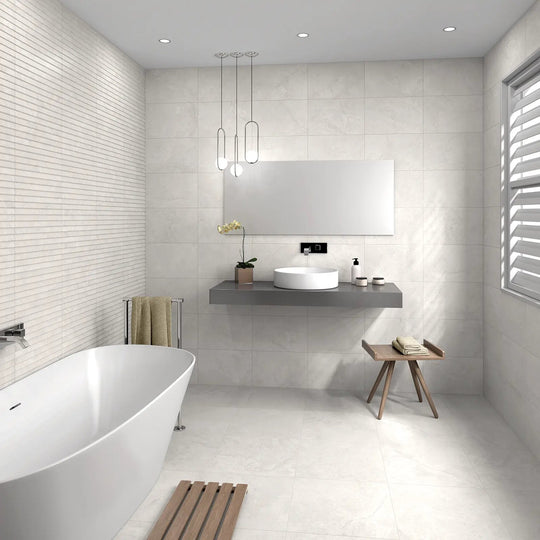 Himalaya White 30 x 60cm Ceramic Tile - alternate view