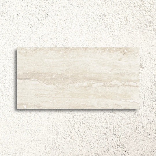 Pure Travertine Ivory - Natural Porcelain 30 x 60cm Tile - alternate view