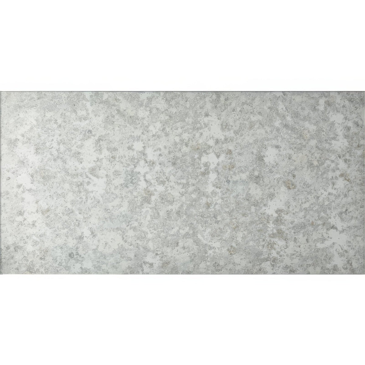 600 x 300mm Large Format Antique Mirror White – detail view 3