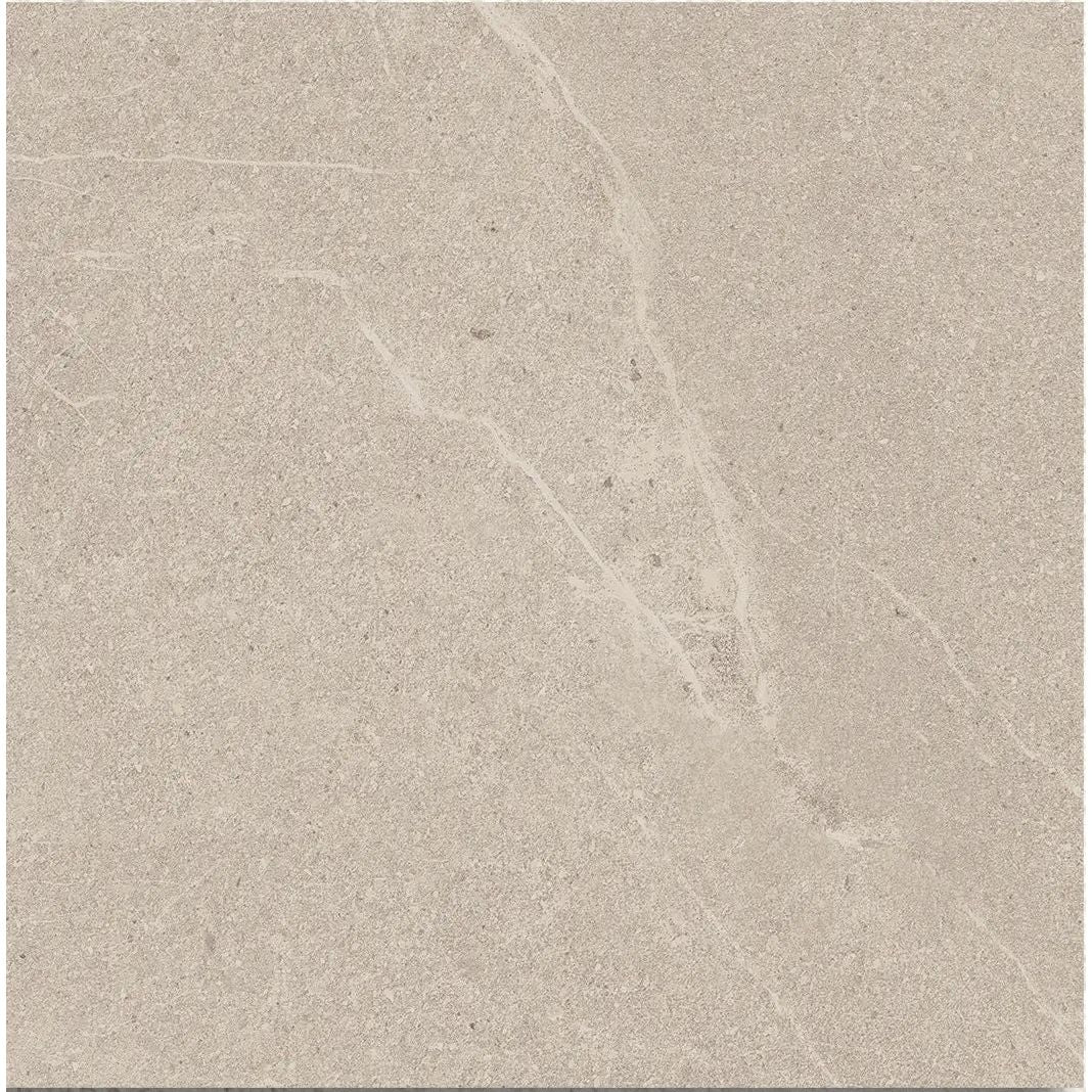 Athens Beige Mat 59.8 x 59.8cm glazed porcelain stone effect tile face