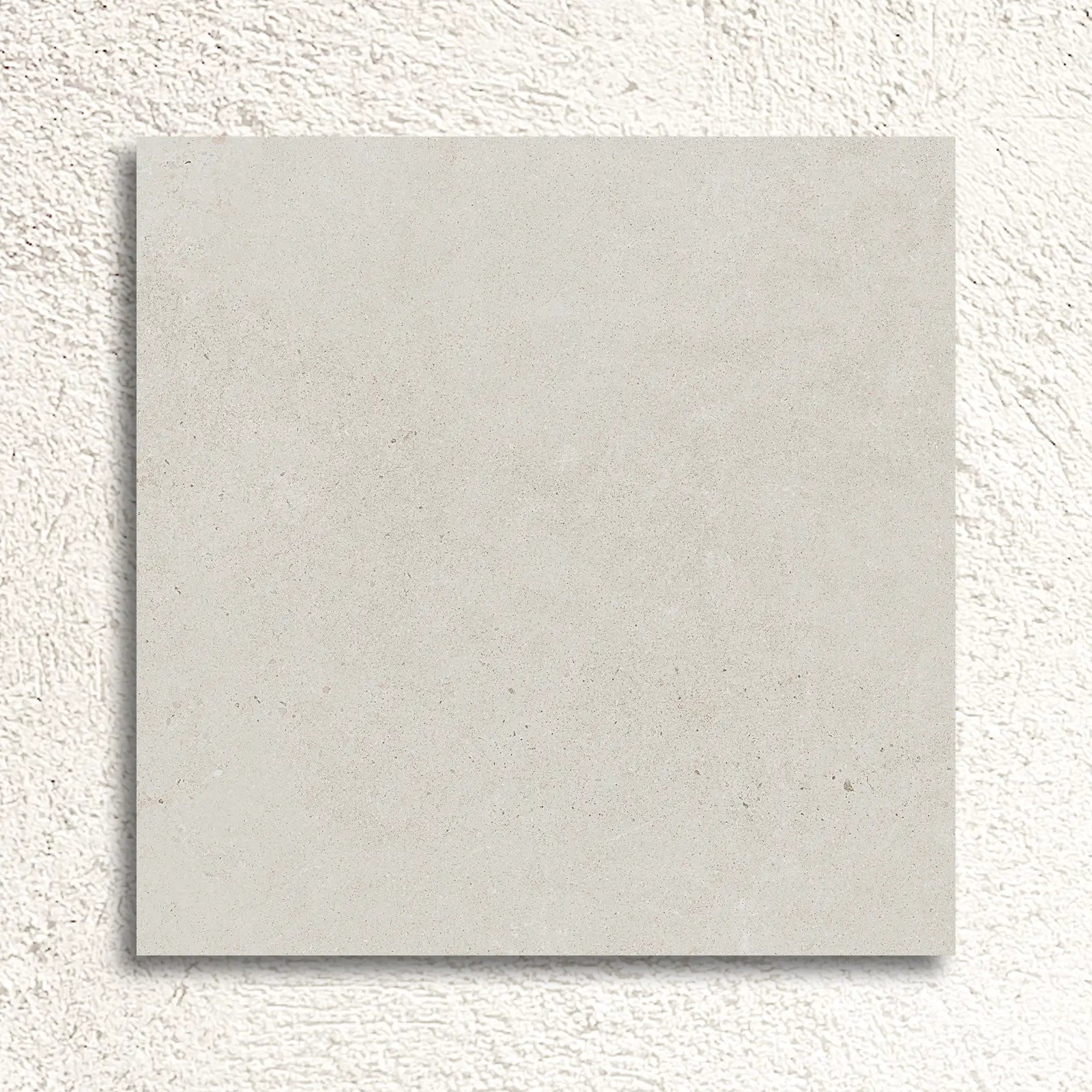 Moonstone White Mat 59.8 x 59.8cm porcelain matt stone effect tile face
