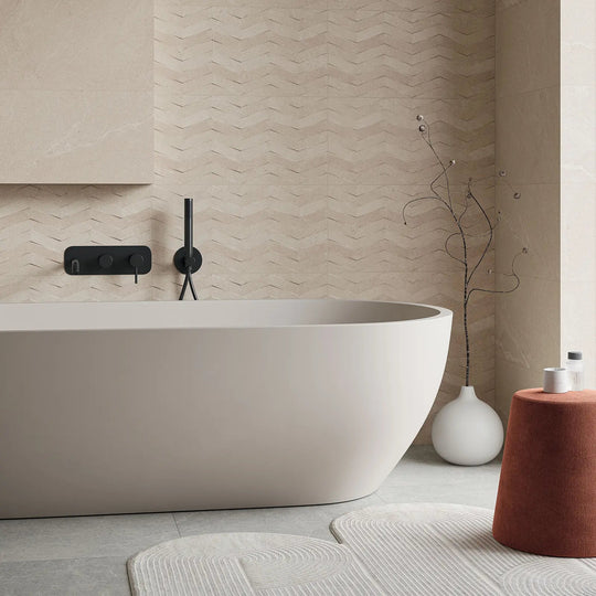 Moonstone Grey Mat 59.8 x 59.8cm Porcelain Tile - alternate view