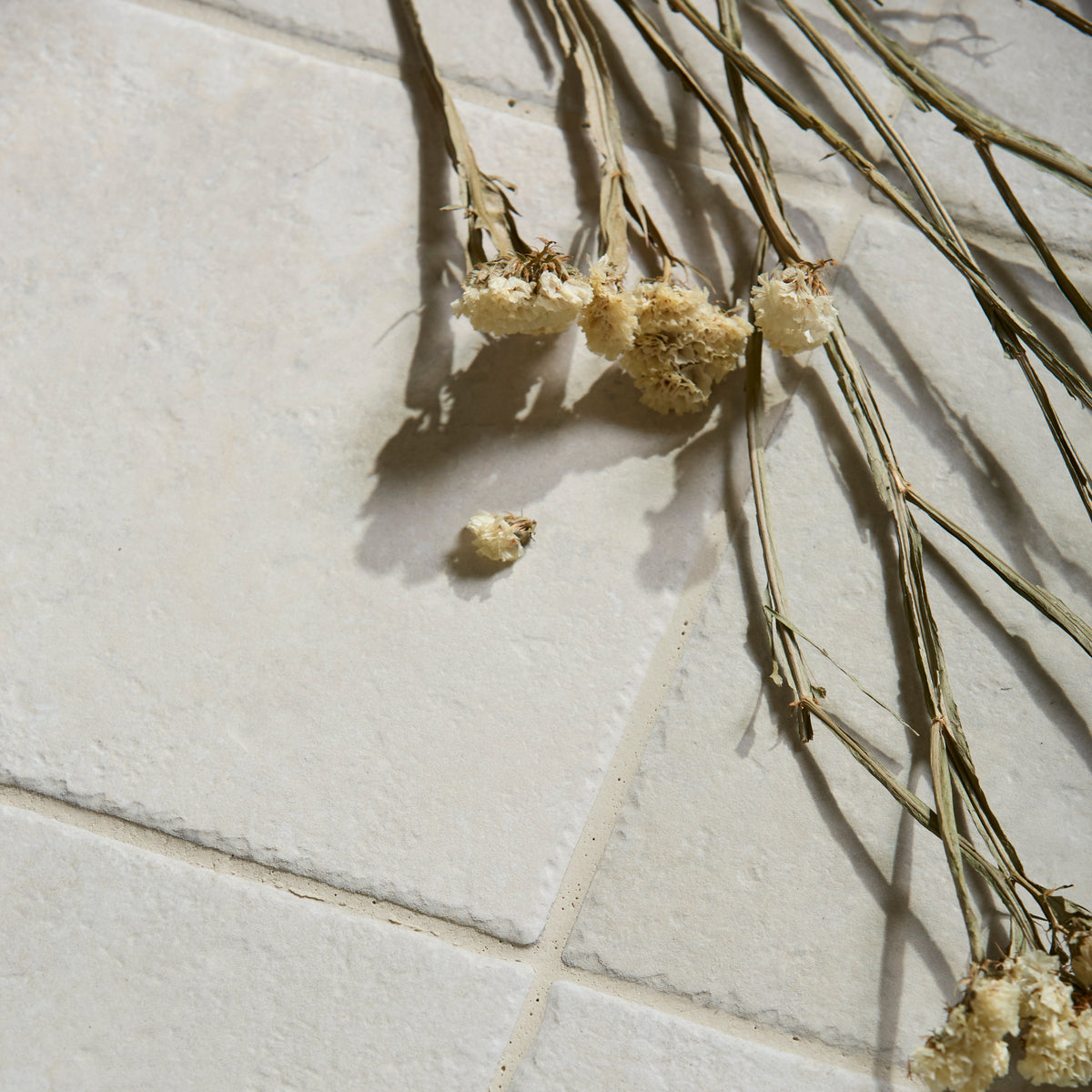 Abbey Porcelain Square Ivory Wall & Floor Tile 25x25cm - Matt - Cream & Beige