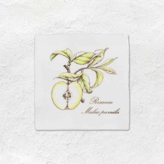 Apple Decorative Tile On Cotton - alternate view