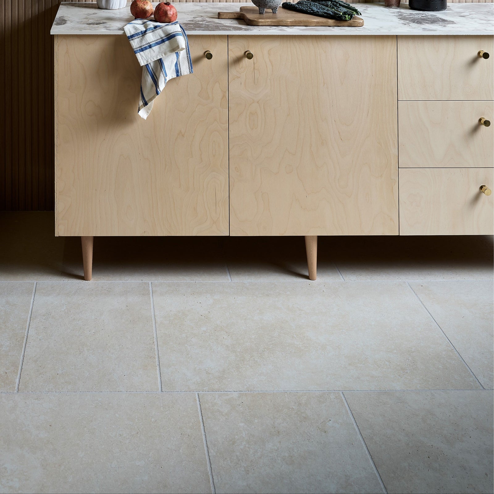 Ascoli Porcelain Avorio 40 x 40cm Wall & Floor Tile – detail view 3