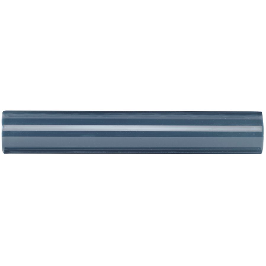 Ascot Blue Sigma Moulding Ceramic Wall Tile 152x26mm - Gloss