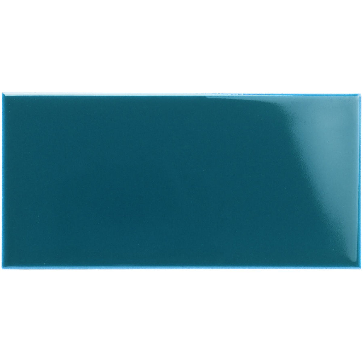 Baroque Blue Half Tile 152x76mm - Ceramic - Gloss