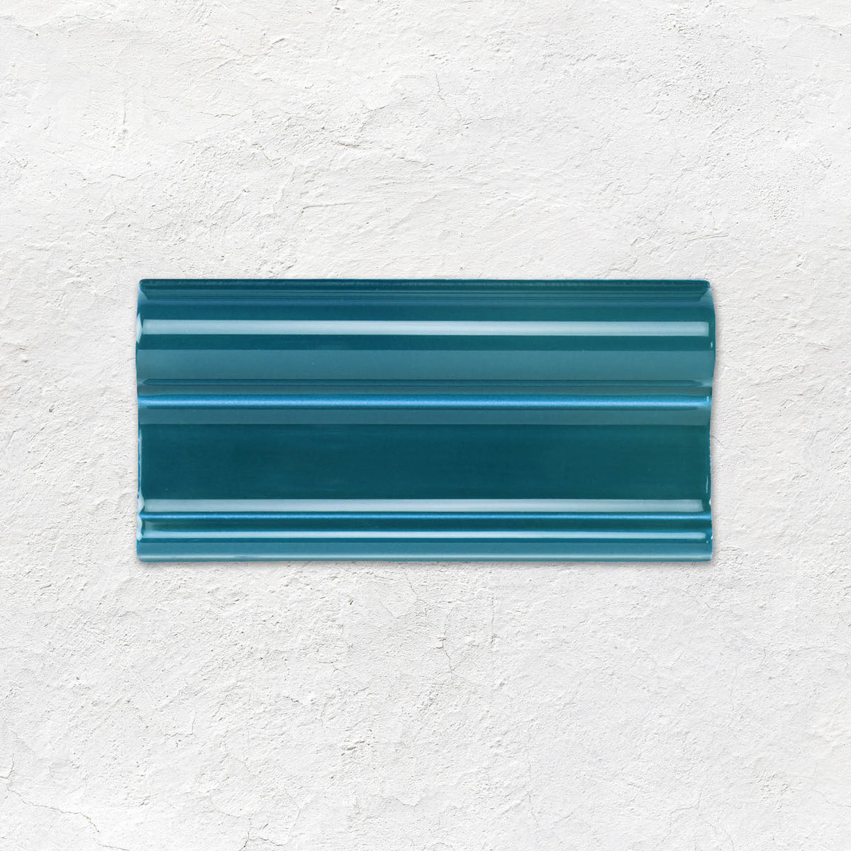 Baroque Blue Victoria Moulding Ceramic Wall Tile 152x75mm - Gloss