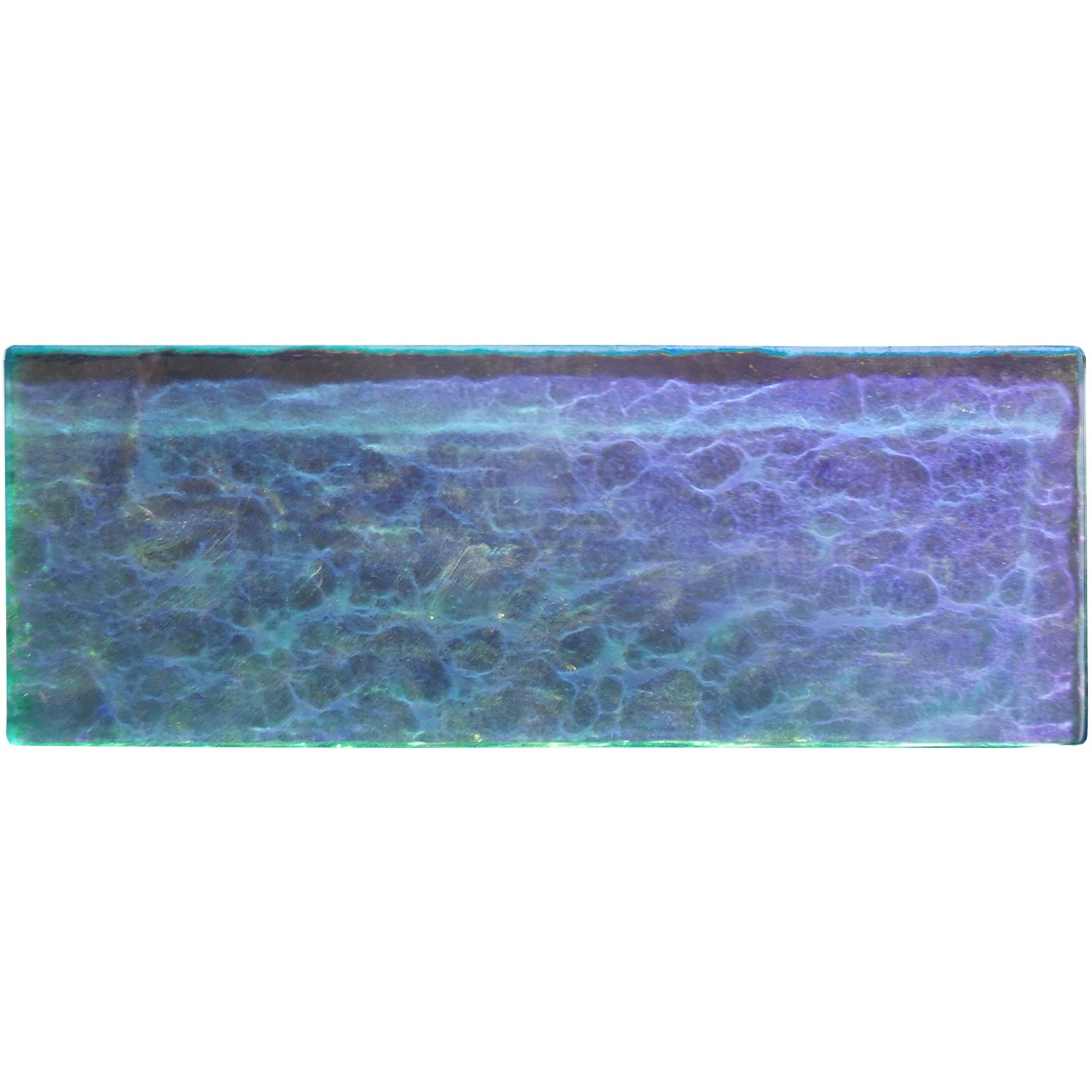 Blue Gloss Brick Radiance – close-up detail