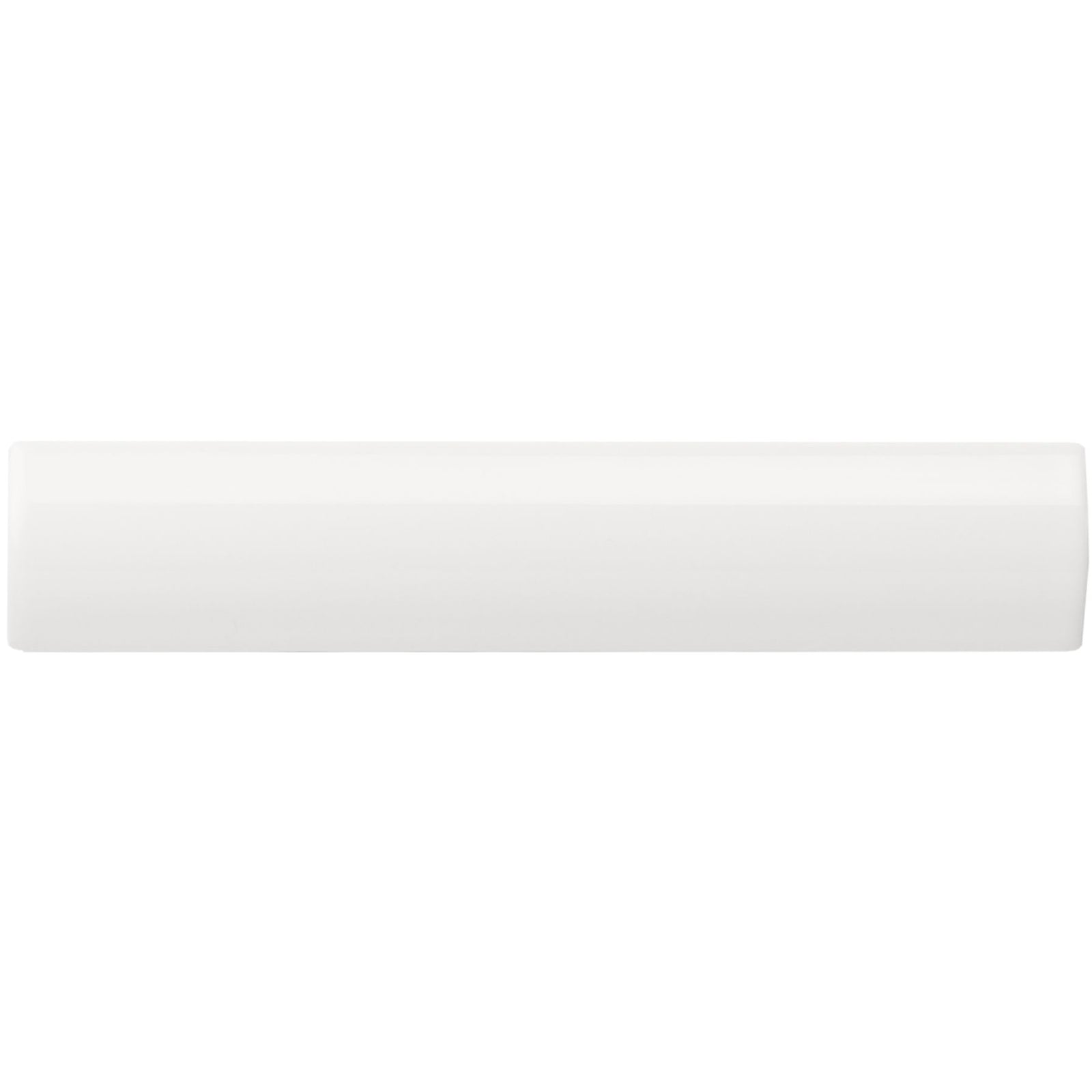 Brilliant White External Corner Trim Ceramic Wall Tile 152x30mm